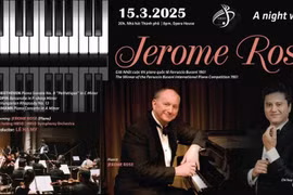 Đêm nhạc lãng mạn với bậc thầy piano Jerome Rose