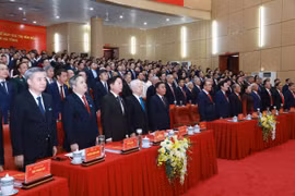 Thường trực Ban Bí thư Trần Cẩm Tú dự và chỉ đạo Đại hội đại biểu Đảng bộ tỉnh Hà Tĩnh