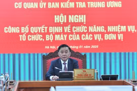 Công bố quyết định về chức năng, nhiệm vụ, tổ chức, bộ máy của Cơ quan UBKT Trung ương
