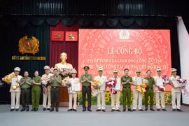 Nhiều lãnh đạo, chỉ huy của Công an tỉnh Thanh Hóa nghỉ hưu trước thời hạn