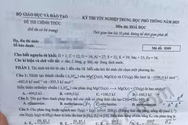 Đề thi tốt nghiệp THPT 2025 môn Lịch sử, mã đề 0811