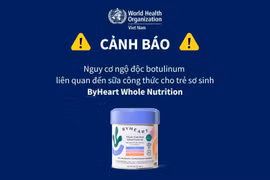 Bộ Y tế yêu cầu rà soát việc công bố sản phẩm sữa ByHeart Whole Nutrition nhiễm khuẩn gây ngộ độc trẻ sơ sinh