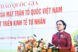 MTTQ Việt Nam phát huy vai trò nòng cốt trong thúc đẩy phát triển kinh tế tư nhân