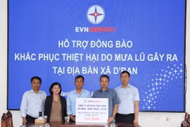 EVNGENCO1 ủng hộ đồng bào Lâm Đồng khắc phục thiệt hại do mưa lũ gây ra
