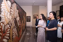 Phu nhân Tổng Bí thư Tô Lâm tiếp Phó Chủ tịch Quỹ Heydar Aliyev