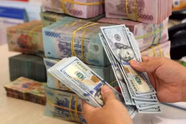 Tỷ giá trung tâm bật tăng 35 VND/1 USD