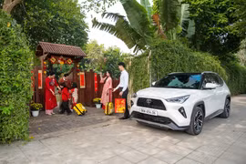 Doanh số bán hàng ô tô Toyota tăng mạnh tháng đầu năm 2025