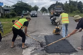 Bình Phước: Tìm nhà thầu sửa chữa hư hỏng nền, mặt đường tuyến ĐT.759
