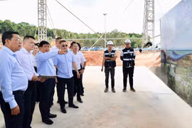 Phó Thủ tướng Nguyễn Chí Dũng kiểm tra các dự án phục vụ Hội nghị APEC năm 2027