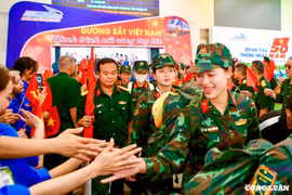Các lực lượng tham gia diễu binh, diễu hành dịp Quốc khánh 2/9 đã tới Hà Nội