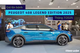 Giá lăn bánh Peugeot 408 Legend Edition phiên bản giới hạn 215 năm