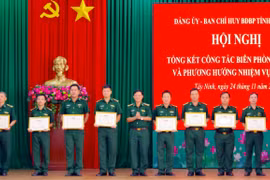 Bộ đội Biên phòng Tây Ninh làm tốt công tác xây dựng biên giới hòa bình, hữu nghị, hợp tác và phát triển