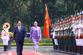 Thủ tướng Phạm Minh Chính chủ trì lễ đón Thủ tướng Thái Lan thăm chính thức Việt Nam