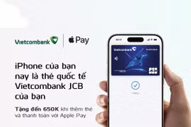 Vietcombank giới thiệu Apple Pay đến chủ thẻ quốc tế Vietcombank JCB