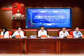 Hà Nội quyết liệt gỡ "điểm nghẽn", chuyển sang "trạng thái hành động mới" trong triển khai Nghị quyết số 57