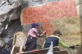 Nghệ An xây dựng hồ sơ đề nghị công nhận bia Ma Nhai là Bảo vật quốc gia