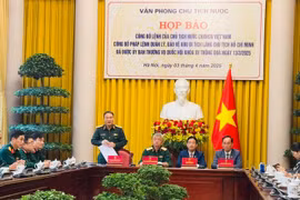 Công bố Lệnh của Chủ tịch nước về Pháp lệnh Quản lý, bảo vệ Khu di tích Lăng Chủ tịch Hồ Chí Minh