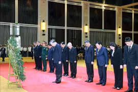 Tổng Bí thư Tô Lâm viếng đồng chí Khamtay Siphandone