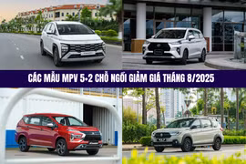 Loạt xe MPV 7 chỗ ngồi giảm giá sâu