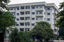 Khu tái định cư Kiều Mai xuống cấp, nhiều hạng mục bị bỏ hoang