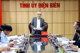 Thông qua dự thảo báo cáo kiểm tra đối với Tỉnh ủy Điện Biên