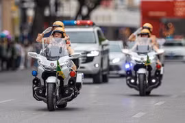 Hà Nội tạm cấm, hạn chế xe trên nhiều tuyến phố phục vụ Đại hội Thi đua yêu nước