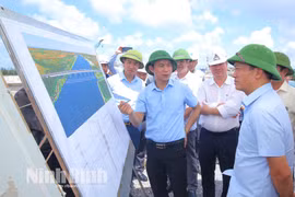 Ninh Bình đẩy nhanh tiến độ thi công, đảm bảo chất lượng các công trình giao thông