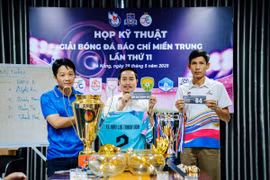 Giải Bóng đá Báo chí miền Trung 2025: 8 đội bóng và hơn 200 nhà báo tranh tài