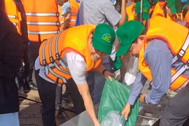 Hơn 215.000 con cá giống được thả xuống sông Hậu, lan tỏa thông điệp bảo vệ nguồn thủy sản