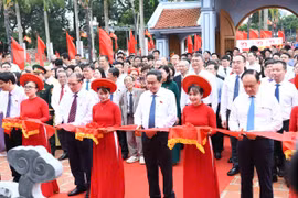 Khánh thành Khu lưu niệm Trưởng Ban Thường trực Quốc hội khóa I Bùi Bằng Đoàn