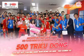 Acecook Việt Nam thưởng nóng 500 triệu đồng cho đội tuyển quốc gia U22 Việt Nam đạt huy chương vàng SEA Games 33