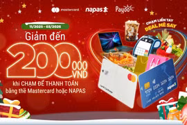 Napas, Mastercard và Payoo triển khai chiến dịch khuyến mại toàn quốc, đẩy mạnh thanh toán không tiếp xúc