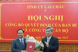 Đồng chí Lê Minh Ngân giữ chức Phó Bí thư Thường trực Tỉnh ủy Lai Châu