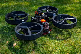 Từ viễn tưởng tới hiện thực: Robot 'biến hình' giữa không trung để hạ cánh và lăn bánh