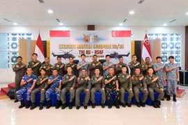 Indonesia và Singapore tiến hành cuộc tập trận không quân chung