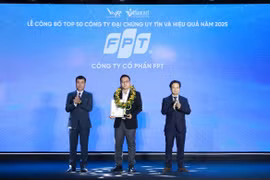 FPT đứng đầu trong Top 50 Công ty đại chúng uy tín và hiệu quả nhất Việt Nam 2025