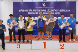 Giải bóng bàn Hội Nhà báo Quảng Bình 2025: Thành công, đoàn kết, lan tỏa tinh thần thể thao
