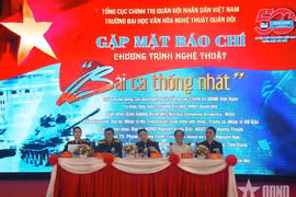 Chương trình nghệ thuật 'Bài ca Thống nhất' tái hiện ký ức hào hùng ngày non sông liền một dải