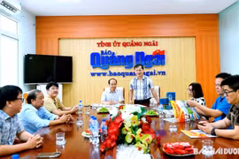 Trao đổi nghiệp vụ giữa Báo Hải Dương và Báo Quảng Ngãi
