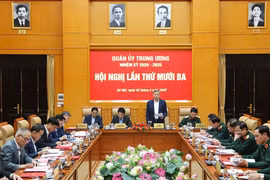 Tổng Bí thư Tô Lâm chủ trì Hội nghị Quân ủy Trung ương lần thứ mười ba