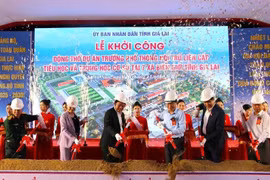 Bắt đầu xây dựng trường nội trú liên cấp tại các xã biên giới Gia Lai