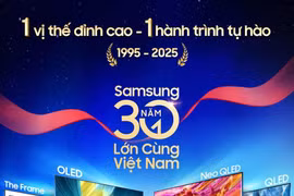 30 năm đồng hành cùng người dùng Việt hướng tới cuộc sống thông minh của Samsung