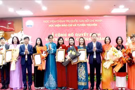 Học viện Báo chí và Tuyên truyền công bố 12 chương trình đào tạo đạt chuẩn kiểm định chất lượng