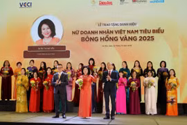 Chủ tịch HANEL Bùi Thị Hải Yến được vinh danh Nữ Doanh nhân Việt Nam tiêu biểu – Bông Hồng Vàng năm 2025