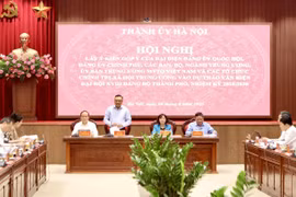 Thành lập Trung tâm báo chí phục vụ Đại hội XVIII Đảng bộ thành phố Hà Nội
