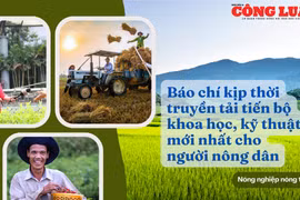 Báo chí kịp thời truyền tải tiến bộ khoa học, kỹ thuật mới nhất cho người nông dân