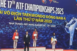 Vận động viên của Lai Châu giành HCV Taekwondo Đông Nam Á 2025