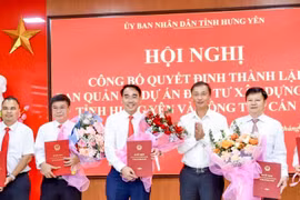 Thành lập Ban Quản lý dự án đầu tư xây dựng số 1 thuộc UBND tỉnh Hưng Yên