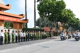 Ninh Bình: Ra quân bảo đảm an ninh trật tự Đại hội đại biểu Đảng bộ tỉnh lần thứ I, nhiệm kỳ 2025 - 2030