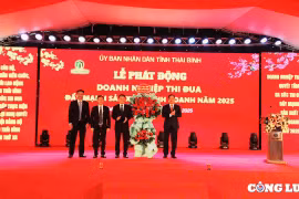 Thái Bình: Tạo khí thế sản xuất, kinh doanh ngay từ những ngày đầu năm 2025